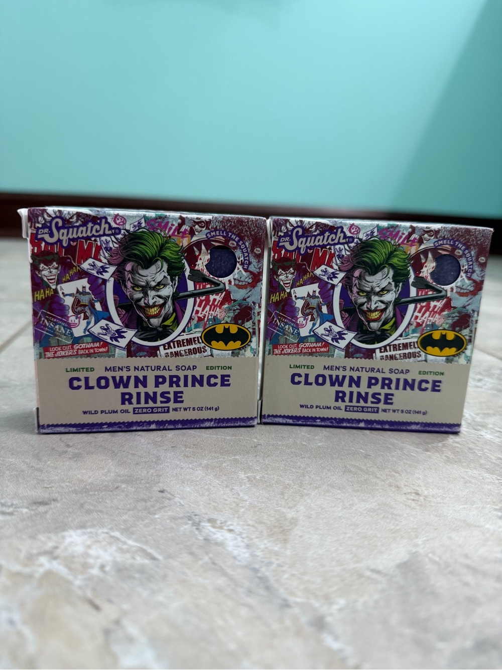 Dr. Squatch Clown Prince Rinse Men's Natural Soap - Limited Edition - Picture 2 of 5
